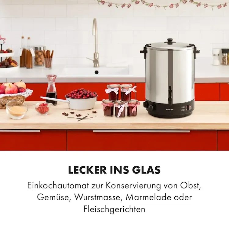 Б/У Глинтвейница, термопот, стерилизатор Klarstein KonfiStar 40 Германия Днепр - изображение 8