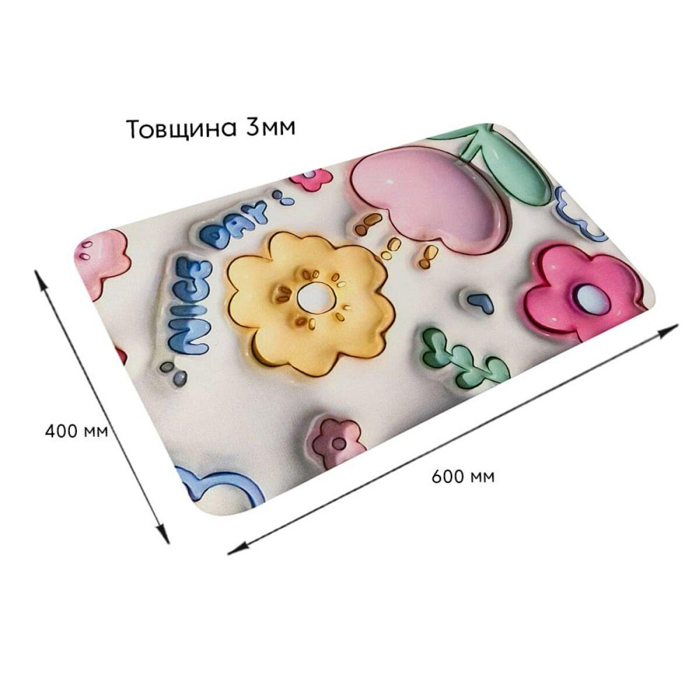 Вологопоглинаючий килимок 400х600х3мм SW-00002550 Дніпро - фото 10