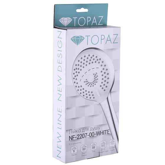 Душова лійка Topaz NF-2207-00-WHITE Луцьк