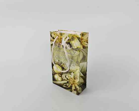 Пакеты новогодние ,бумажные ,подарочные , Малый 11/18/5  - -019 (12 шт) Харьков