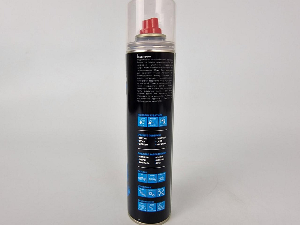 Универсальный обезжириватель в аэрозоле. упаковке 300мл. Rector (1 шт) Харків - фото 2