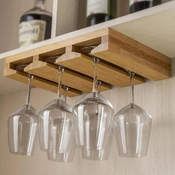 Полиця для келихів "Бармістер" сієна Миколаїв - фото 1