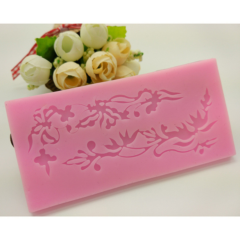 Молд силиконовый универсальный 110 на 55 мм розовый Киев - изображение 5