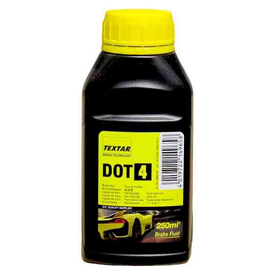 Гальмівна рідина DOT 4, 0,25л Ковель