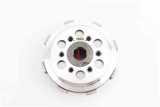 Зчеплення, маховик у зборі (6 болтів, маховик 70T) CB-150/200cc, тип1 Киев