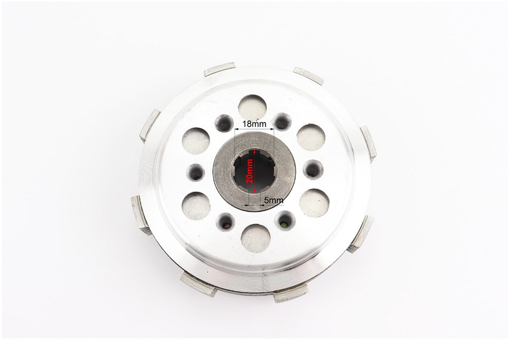 Зчеплення, маховик у зборі (6 болтів, маховик 70T) CB-150/200cc, тип1 Киев - изображение 5