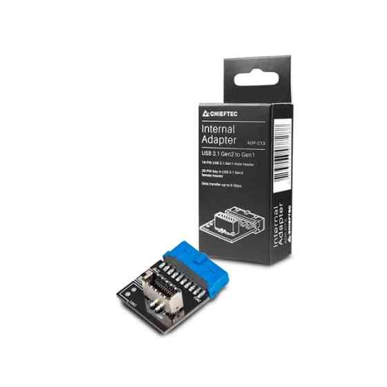 Адаптер внутрішній CHIEFTEC ADP-CT3 USB 3.1 Gen2 -> Gen1 Винница