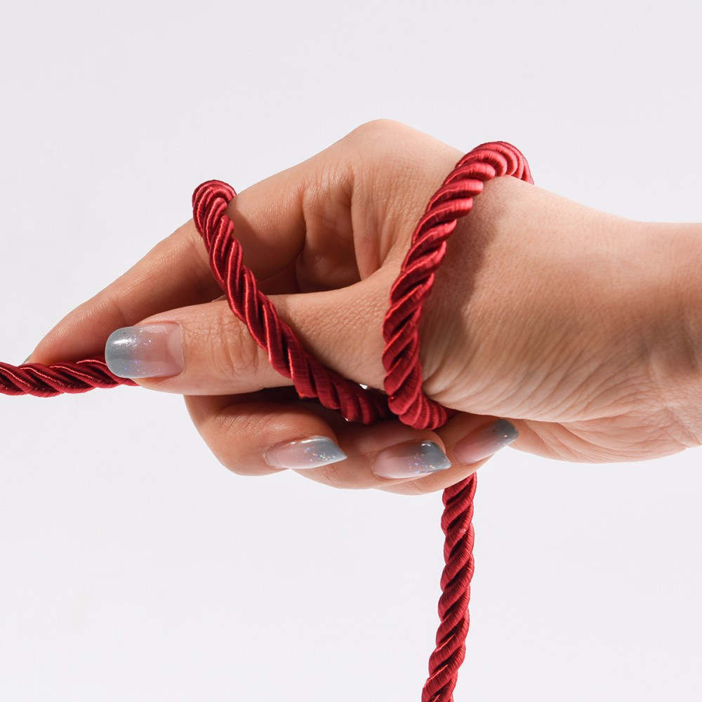 Мотузка для бондажу преміальна UPKO Restraint Bondage Vope червона, 10 м Sex Aura Київ - фото 10
