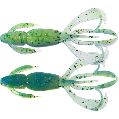 Силікон рибальський Keitech Crazy Flapper 2" (8 шт/уп) EA17 midnight chart back (1551.14.62) Вінниця - фото 1