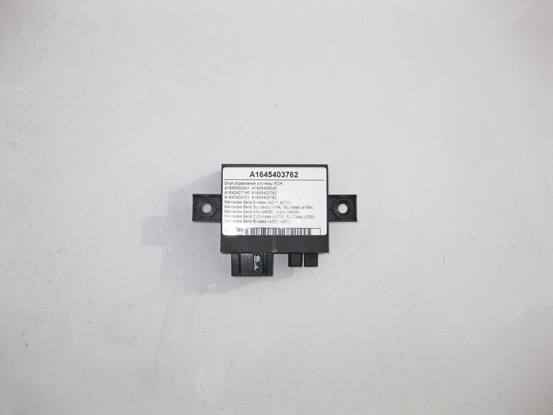 Mercedes-Benz  A1645403762 Блок керування системи тиску в шинах RDK E-Class W211 GL ML X164 W164 CLS C219 SL R230 R-Class W251 Одеса - фото 2