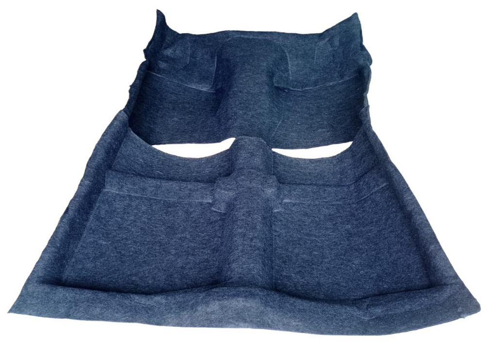 Покрытие 2101-2107 без основы, кольца серый (ковёр салона) (к-кт 2 шт) пола Мукачево - изображение 1