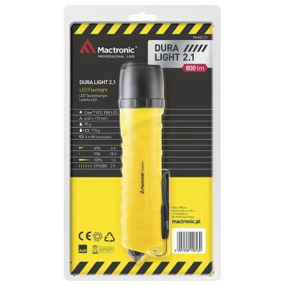 Фонарь Mactronic Dura Light 2.1 Glass Breaker 800 Lm (PHH0121) Винница - изображение 6