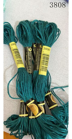 Муліне для вишивки 3808 DMC Київ - фото 1