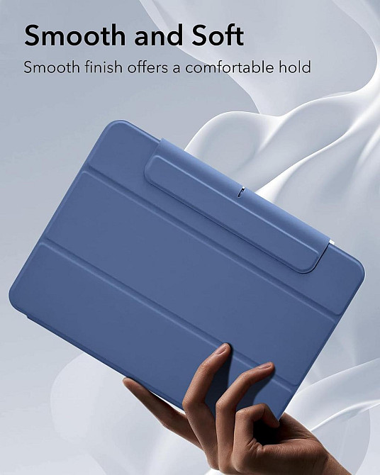 Чохол ESR для iPad Pro 11" з тримачем для стилусу, знімним магнітним чохлом, вертикальною підставкою, для планшету темно-синій Київ - фото 9