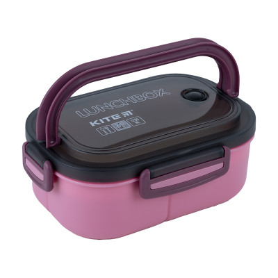 Ланч-бокс детский Kite с разделителем 1200 мл, бордовый (K23-184-3) Винница - изображение 8
