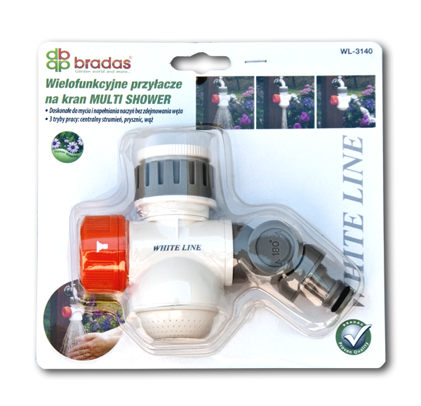 Багатофункціональний адаптер на кран, MULTI SHOWER, WHITE LINE, WL-3140 Киев - изображение 2