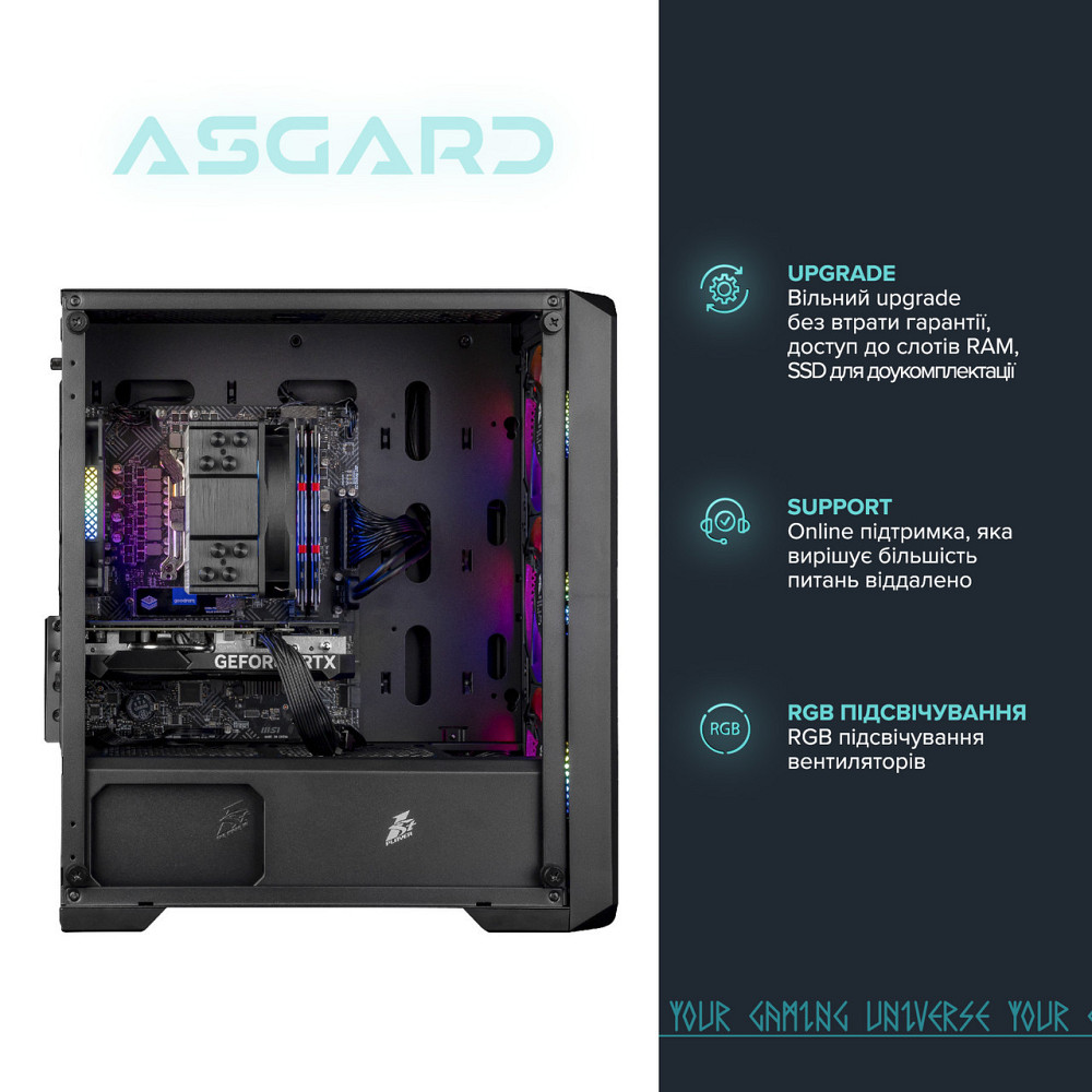 Персональний комп'ютер ASGARD (A84F.32.S10.56.5944) ( Black ) Харьков - изображение 12