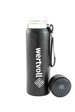WERTVOLL Термос WERTVOLL "DREAM" 800 мл SS Digital Sensor t °C чорний RX-7001BK Киев
