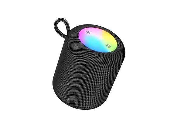 Портативная колонка HC30 5W/BT5.4/USB/AUX/microSD/FM/1800mAh 10.5х10.5х12.8см серая ТМ HOCO Киев