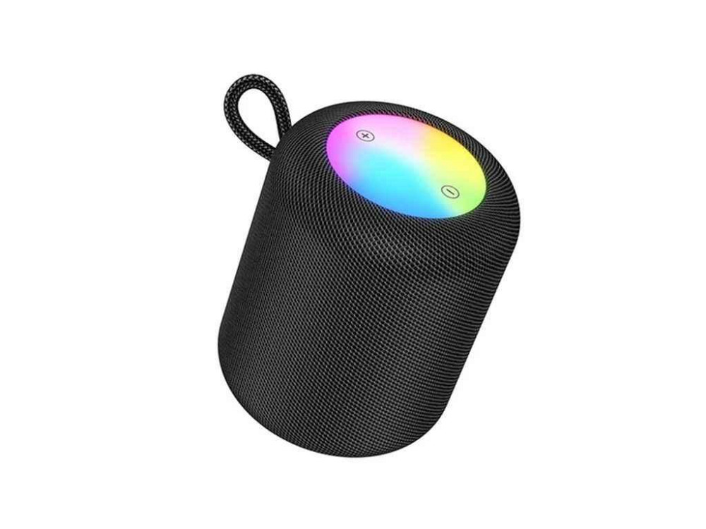 Портативная колонка HC30 5W/BT5.4/USB/AUX/microSD/FM/1800mAh 10.5х10.5х12.8см серая ТМ HOCO Киев - изображение 1