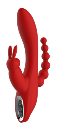 Вібромасажер потрійний Dream toys RED REVOLUTION HERA Sex Aura Київ
