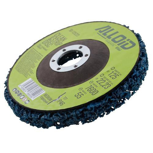 Круг зачисний "корал" середньої жорсткості 125мм х 22,2мм (синій), Alloid Одеса - фото 6