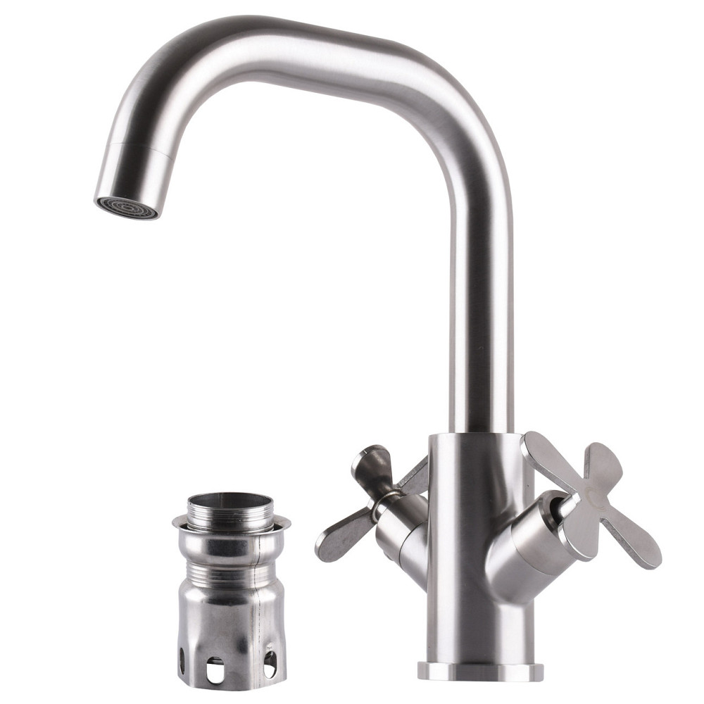 Змішувач для умивальника Globus Lux DUKAT-8 SD8-101S Київ - фото 4