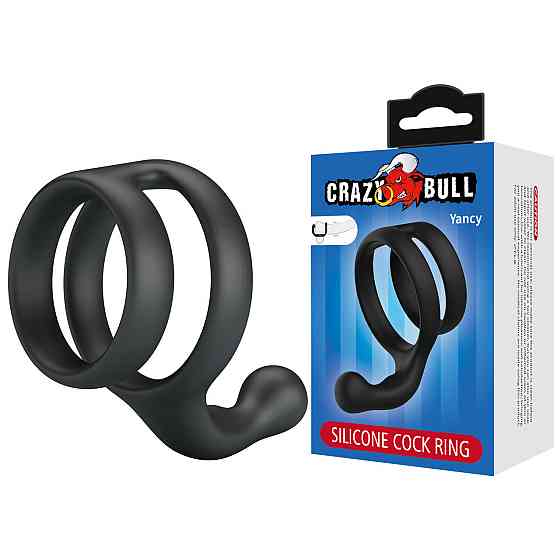 Ерекційне кільце Crazy Bull Yancy – Silicone Cock Ring Sex Aura Київ