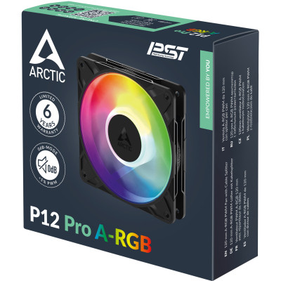 Кулер для корпуса Arctic P12 PRO A-RGB (ACFAN00309A) Винница - изображение 7