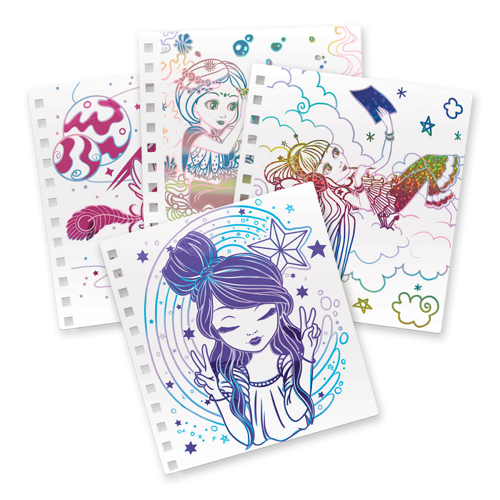 Набір для творчості – Скетчбук: Фантазійне мистецтво з фольги Дніпро - фото 7