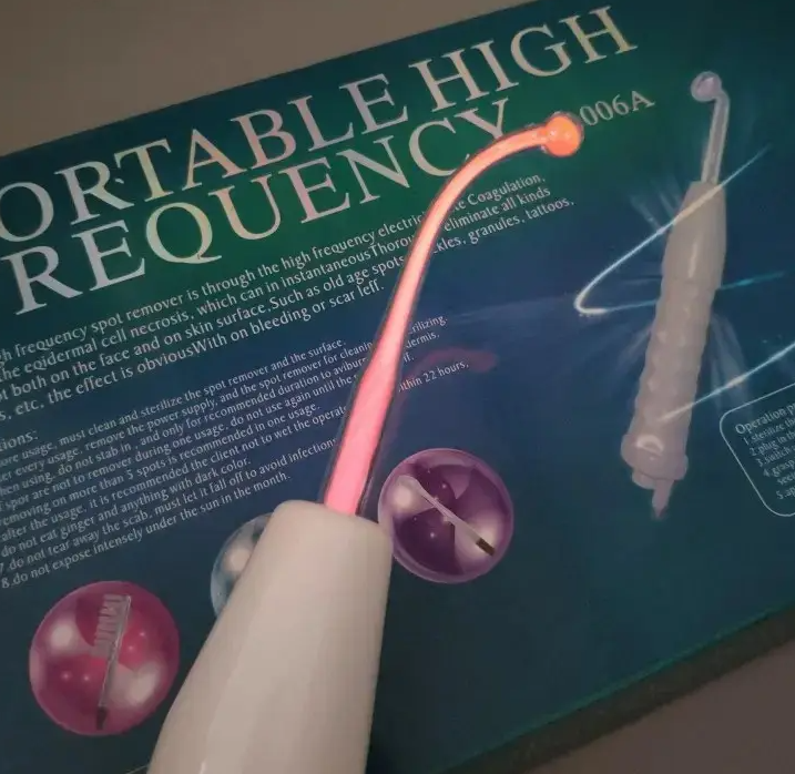 Дарсонваль для догляду за шкірою обличчя LZ-006A 9998, білий Винница - изображение 6