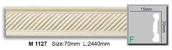 Молдинг с орнаментом полиуретановый Harmony M 1127 (1.20м) Flexi Днепр