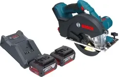 Электрическая пилка Bosch GKM 18V-50 Professional akumulatorowa pilarka tarczowa do metalu 18 V 136 mm bezszczotkowa + 2x Киев