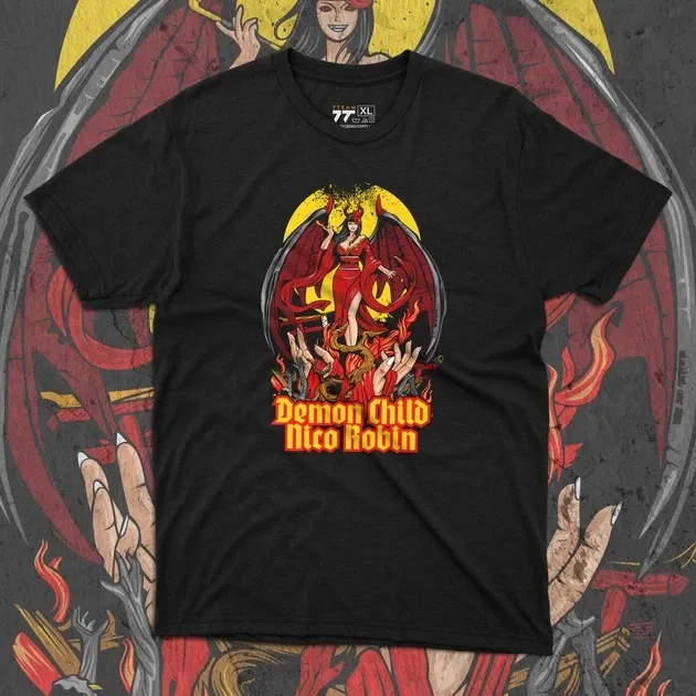 Футболка чоловіча з  принтом Ван Пис Ніко Робін Розмір 48 Anime0176 Дніпро - фото 1