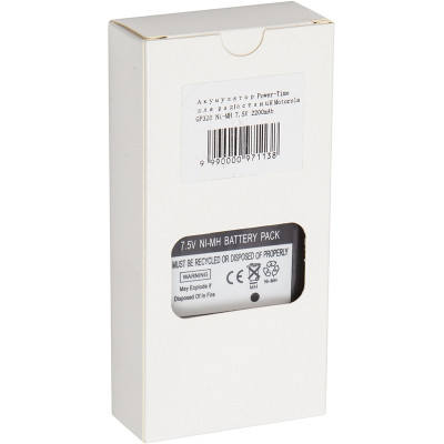 Аккумуляторная батарея Motorola GP320 Ni-MH 7.5V 2200mAh Power-Time (PTM-328) Винница - изображение 5