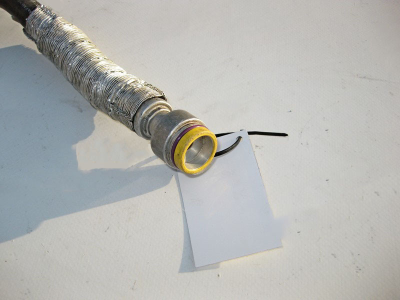 Mercedes-Benz  A2118303715 Трубка кондиціонера від колісної арки до компресора для двигуна M273 V8 5.5л E-Class W211 S211 CLS C219 Одесса - изображение 4