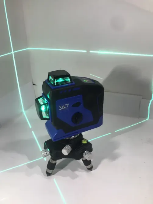 Лазерний рівень Blur 3D з дальністю 50 м – синій лазер, висока точність Львів - фото 5