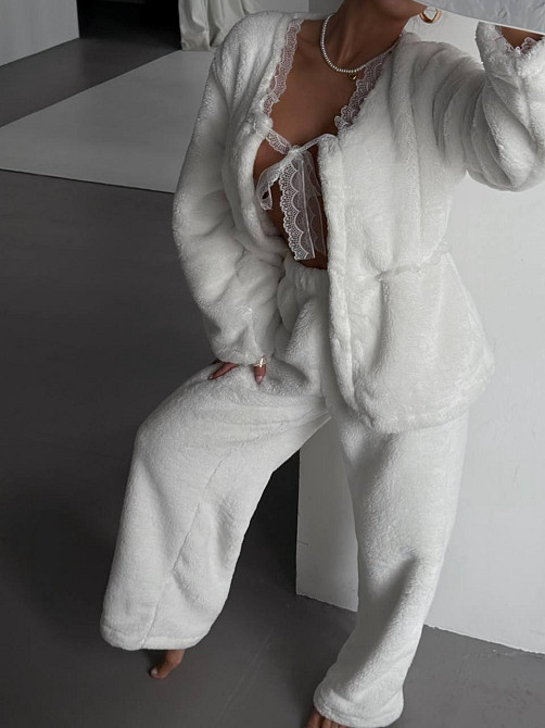 Жіноча піжама з мереживом Одеса - фото 3