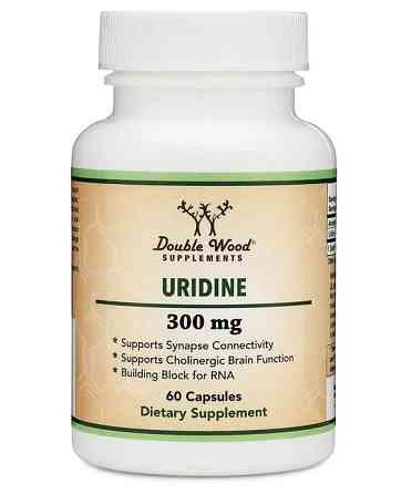 Уридин Double Wood Supplements Uridine 300 mg 60 capsules Луцк