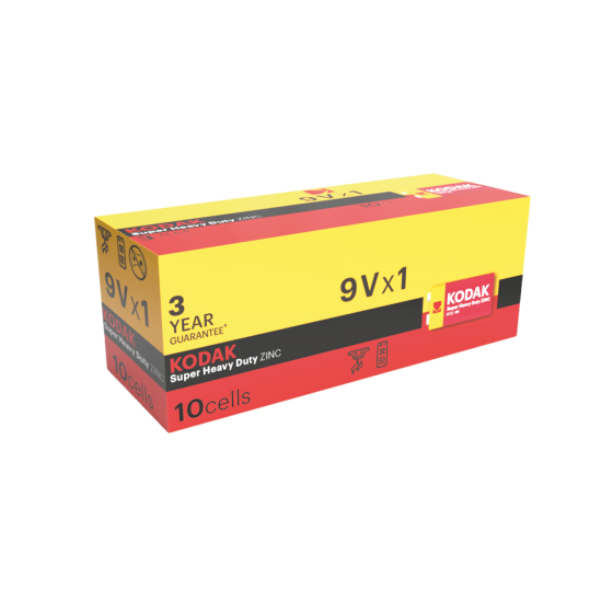 Батарейка KODAK EXTRA HEAVY DUTY 6F22 1 шт. коробка (6292039) Київ
