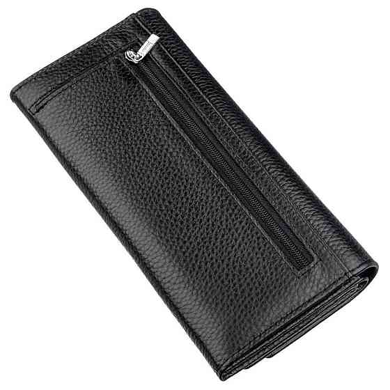 Універсальний гаманець-візитниця ST Leather 18951 Чорний Київ