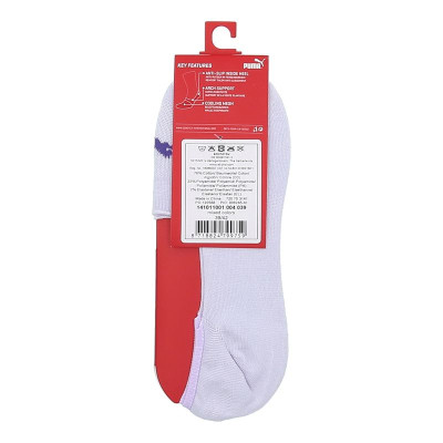 Носки Puma Footie Unisex 2P 141011001-004 фіолетовий, м'ятний 39-42 (8718824799759) Винница - изображение 3