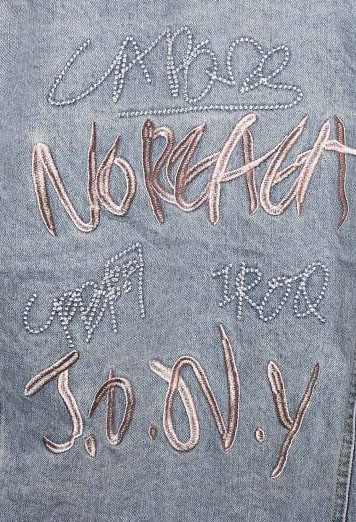 Джинсовая куртка женская оверсайз с капюшоном р 42-46 Харьков - изображение 7