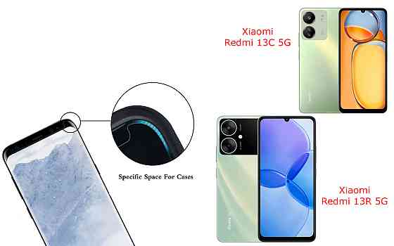 Защитное стекло HyperGlass Pro для Xiaomi Redmi 13C 5G, 13R 5G – максимальная чувствительность и защита Киев