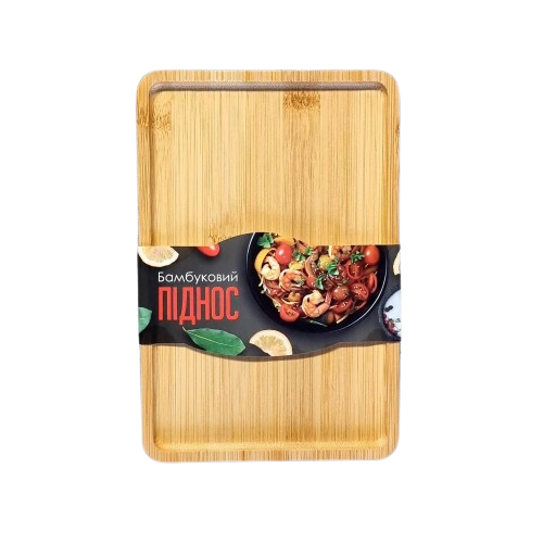 Таця 24*16*1см бамбук 8823 S&T Житомир - изображение 1