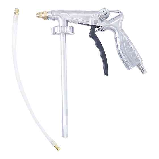 Пневмопістолет для нанесення антигравійних і антикорозійних покриттів із гнучкою насадкою AIRKRAFT Одеса