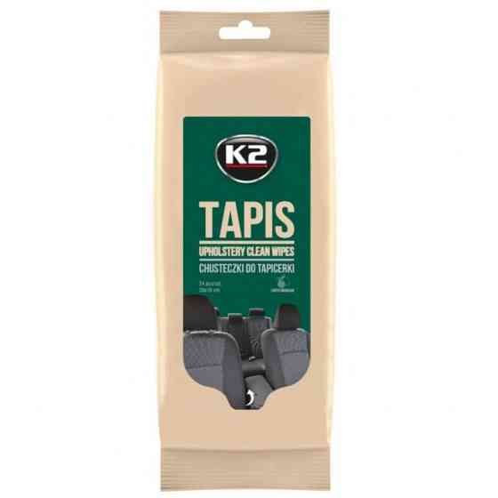 K2 TAPIS (K212) — Серветки для очищення тканин | Швидке очищення салону Ковель