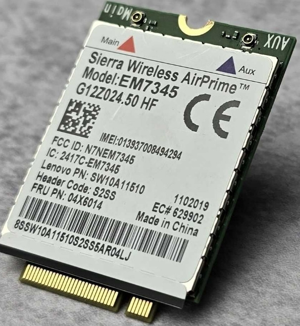 LTE модуль Lenovo EM7345 Харків - фото 5