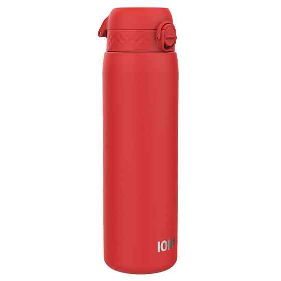 Пляшка для води металева ION8 1200 мл. Stainless Steel , Red Каменское