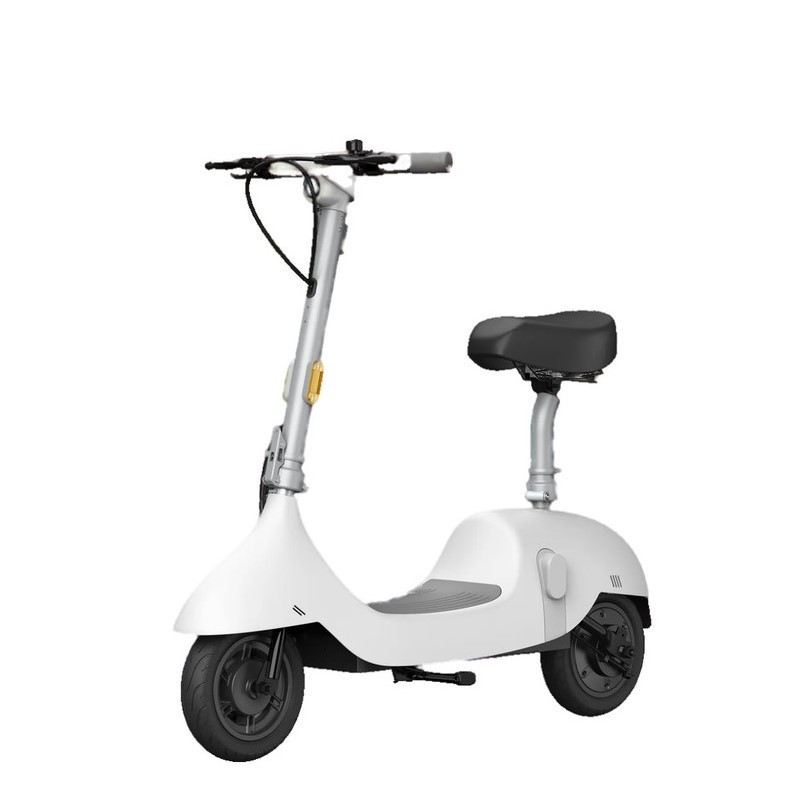 Електросамокат з сидінням OKAI Ceetle PRO EA10C White 10', 350(900)W, 25Km/h, 10.4Ah, 55Km, 20%, NFC, App.29kg Київ - фото 1